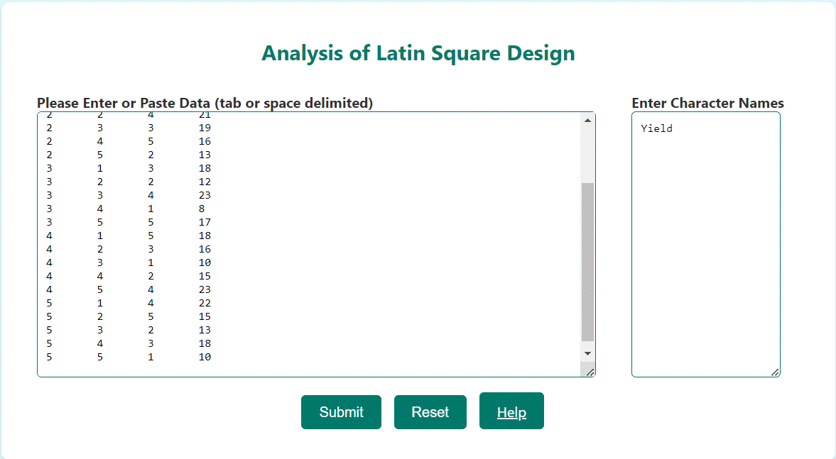 Data Interface