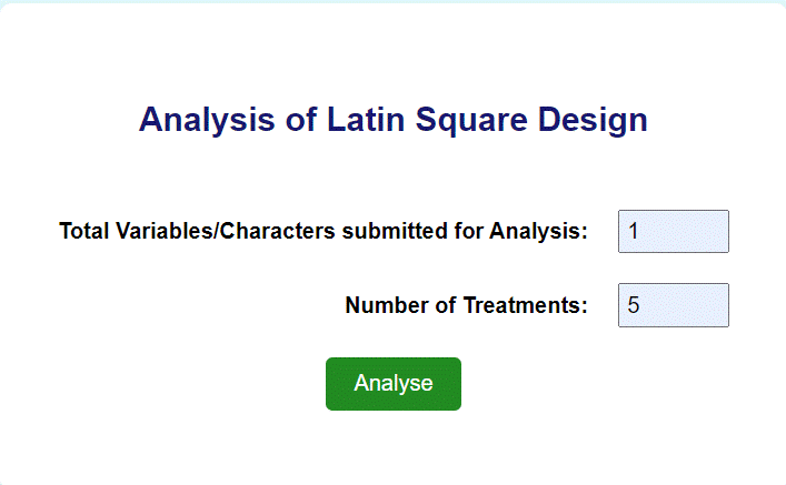 Parameter Form